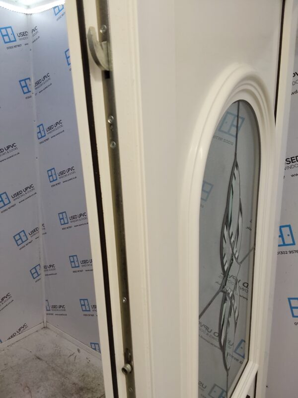 Used White Upvc Front Door 835mm x 2120mm 0101 - Image 5