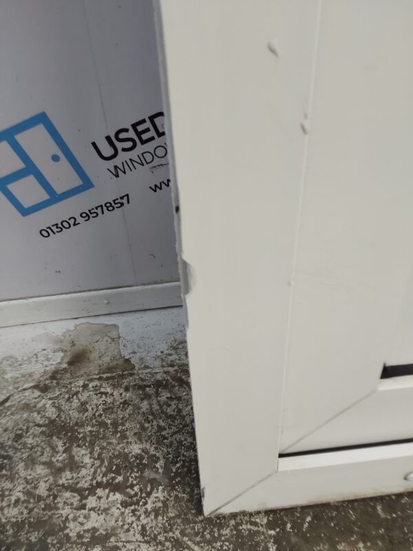 Used White Upvc Back Door 855mm x 1955mm 0068 - Image 4