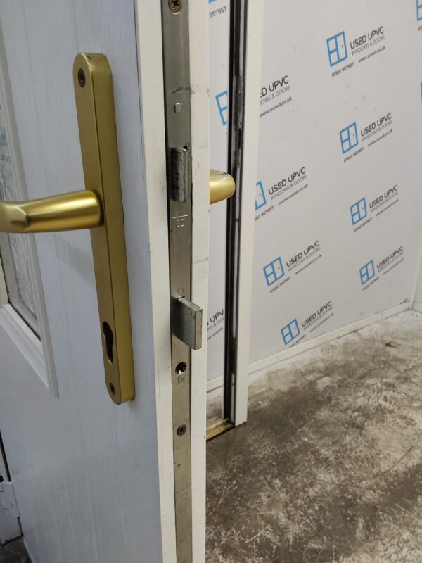 Used White Composite Door 820mm x 1910mm 0098 - Image 5