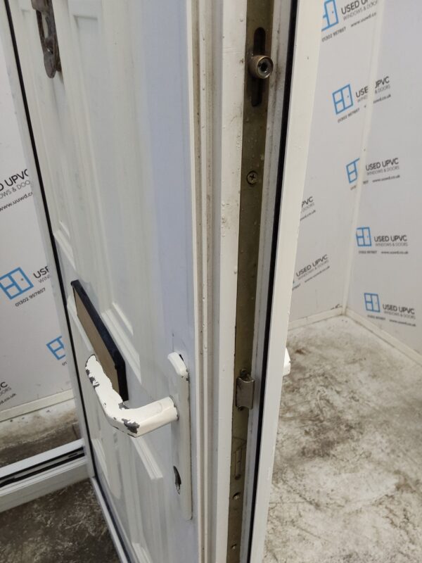 Used White Upvc Front Door 935mm x 2070mm 0828 - Image 6