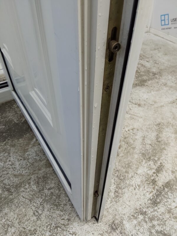 Used White Upvc Front Door 935mm x 2070mm 0828 - Image 7