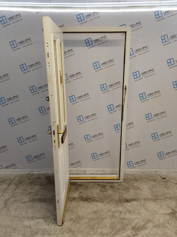 Used White Composite Front Door 890mm x 2080mm 0635 - Image 3