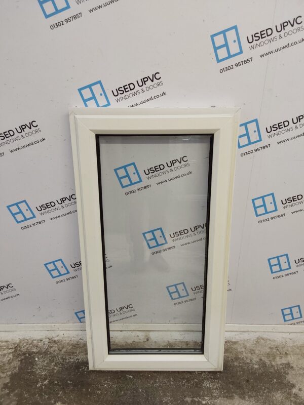 Used White Upvc Window 615mm x 1170mm C4B004