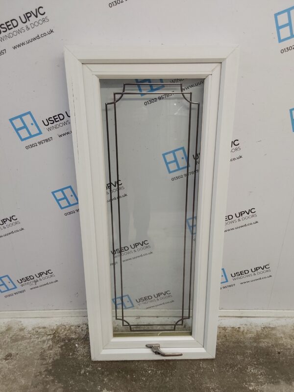 Used White Upvc Window 565mm x 1310mm C4B006 - Image 4