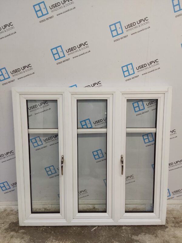 Used White Upvc Window 1330mm x 1245mm LW0074 - Image 3