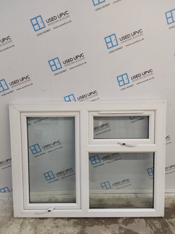 Used White Upvc Window 1350mm x 1040mm (reduce to 1310mm x 1020mm) C4A020 - Image 2