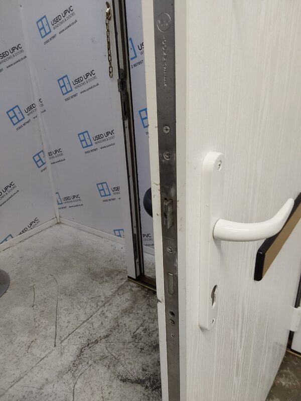 Used Blue Composite Front Door 910mm x 1970mm 0735 - Image 10