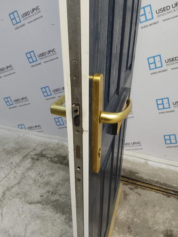 Used Dark Blue Composite Front Door 930mm x 2070mm 0423 - Image 5