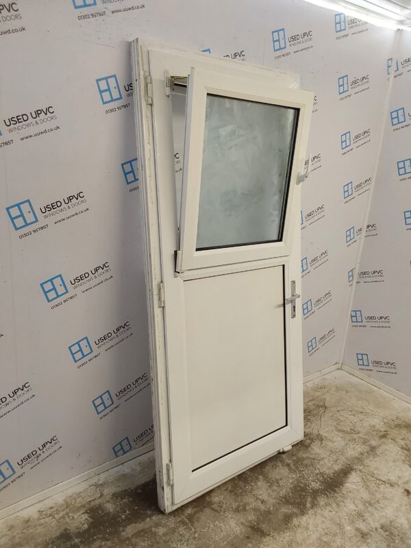 Used White Upvc Stable Door 965mm x 2030mm 0094 - Image 4