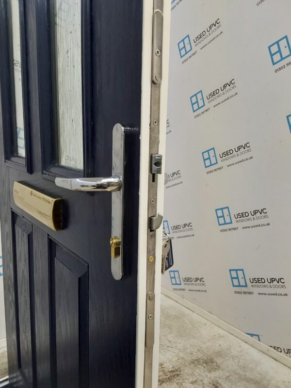 Brand New Dark Blue Composite Front Door 1000mm x 2070mm ND107 - Image 5