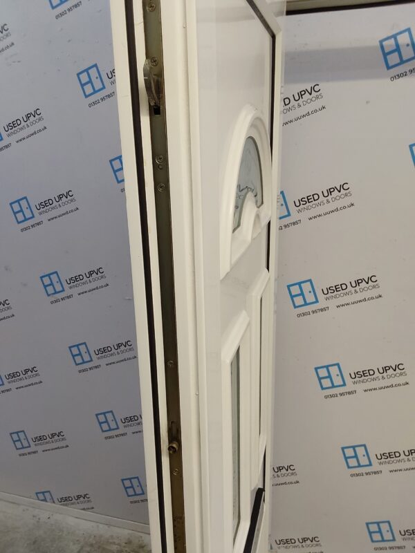 Used White Upvc Front Door 850mm x 2070mm 0441 - Image 4