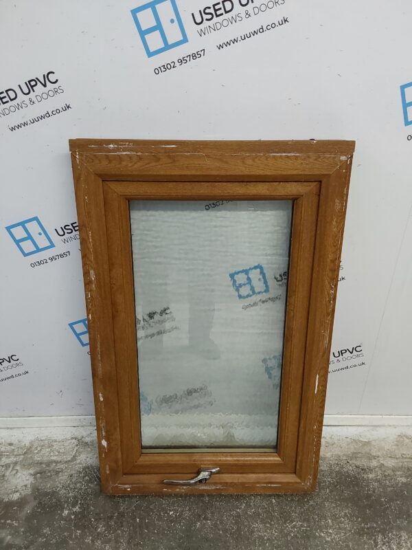 Used Oak Upvc Window 615mm x 985mm (Reduce To 960mm) C2B073 - Image 4