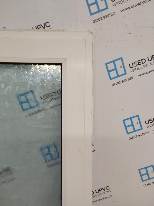 Used White Upvc Back Door 890mm x 2030mm 0690 - Image 9