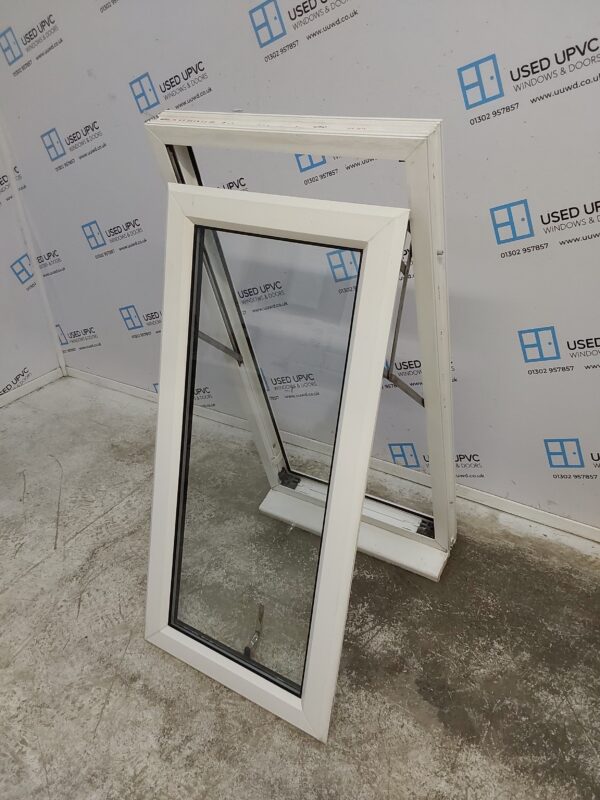 Used White Upvc Window 590mm x 1195mm USW019 - Image 4