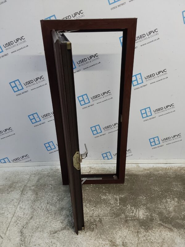 Used Rosewood Upvc Window 565mm x 1335mm USW106 - Image 3