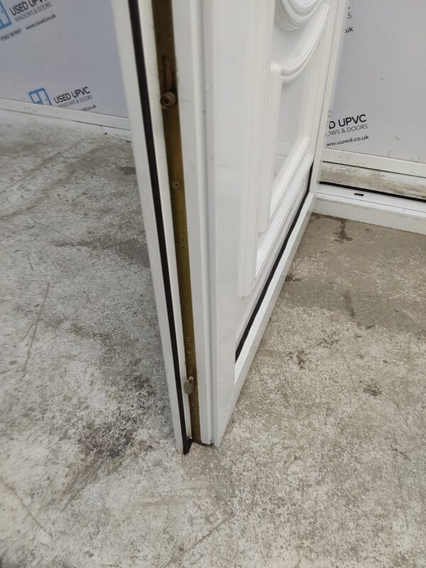 Used White Upvc Front Door 915mm x 2045mm 0613 - Image 6