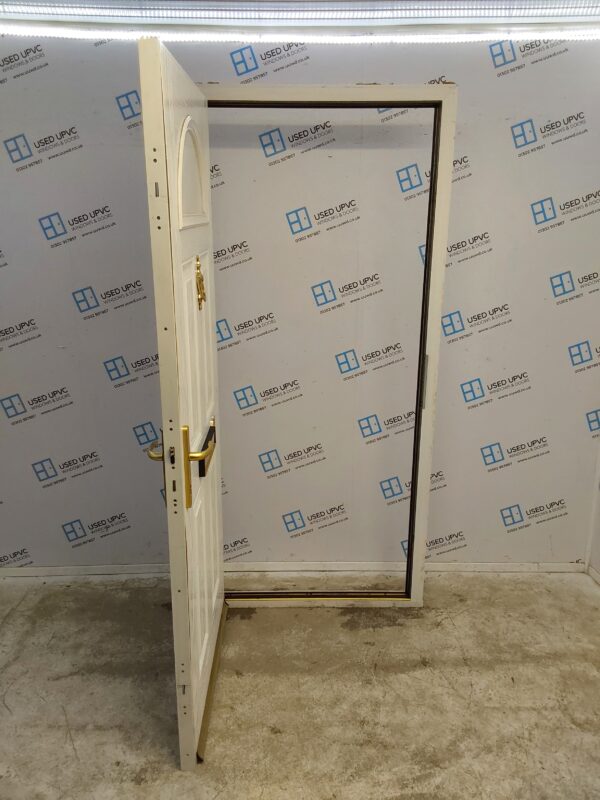 Used White Composite Front Door 970mm x 2110mm 0458 - Image 3