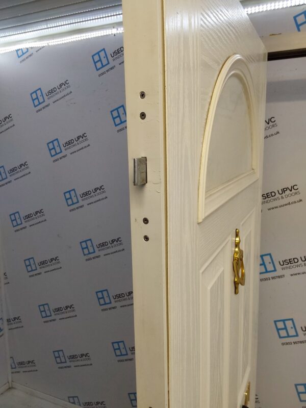 Used White Composite Front Door 970mm x 2110mm 0458 - Image 4