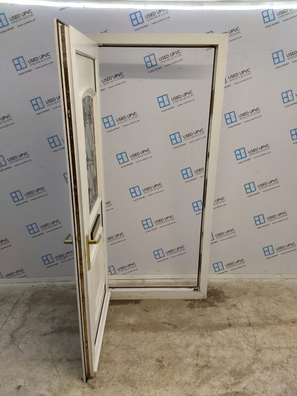 Used White Upvc Front Door 920mm x 2070mm 0456 - Image 3