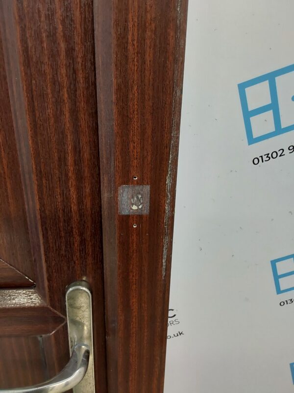 Used Woodgrain Upvc Stable Door 870mm x 2080mm 0130 - Image 12