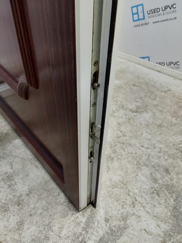 Used Woodgrain Upvc Stable Door 870mm x 2080mm 0130 - Image 8