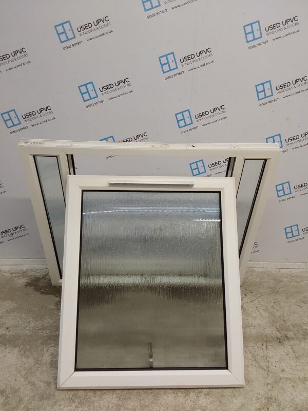 Used White Upvc Window 1240mm x 1020mm LW0078 - Image 2