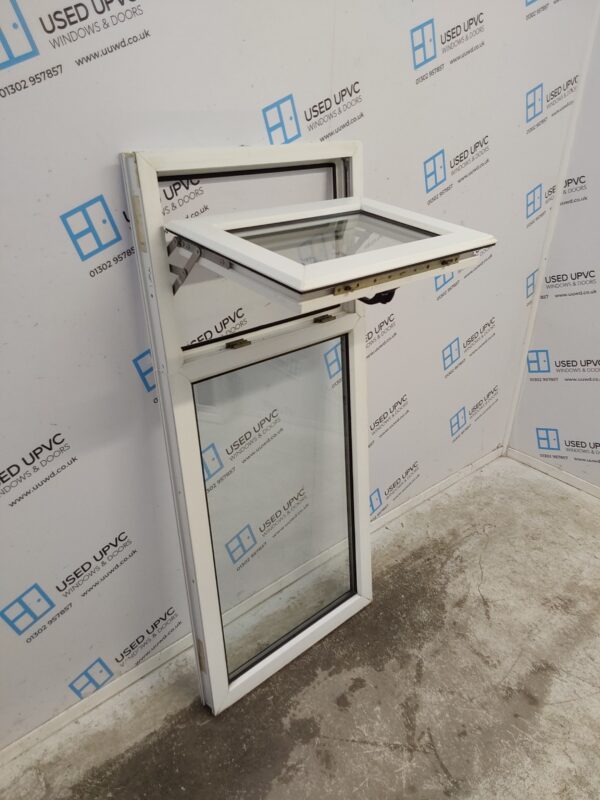 Used White Upvc Window 600mm x 1330mm W0168 - Image 3