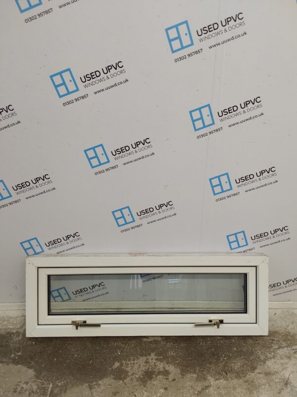 Used White Upvc Window 1200mm x 395mm W0069 - Image 4