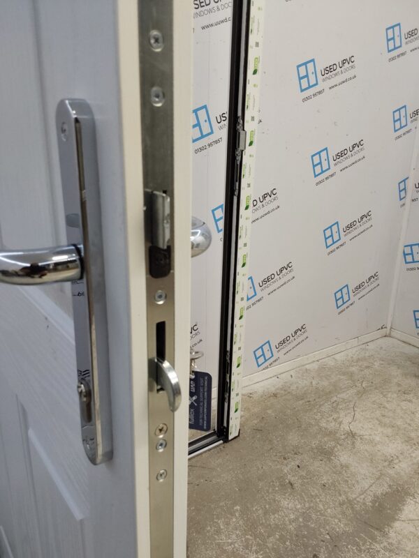 Brand New White Composite Door 850mm x 2020mm ND45 - Image 5