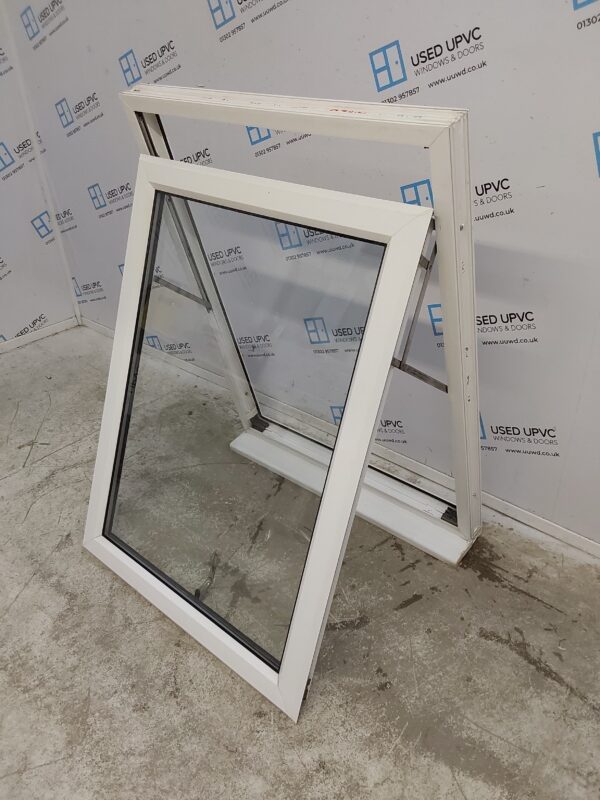 Used White Upvc Window 890mm x 1195mm SC1013 - Image 3