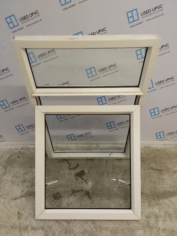 Used White Upvc Window 880mm x 1320mm SC1022 - Image 3