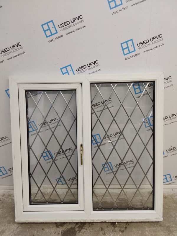 Used White Upvc Window 1190mm x 1195mm SC1023 - Image 2