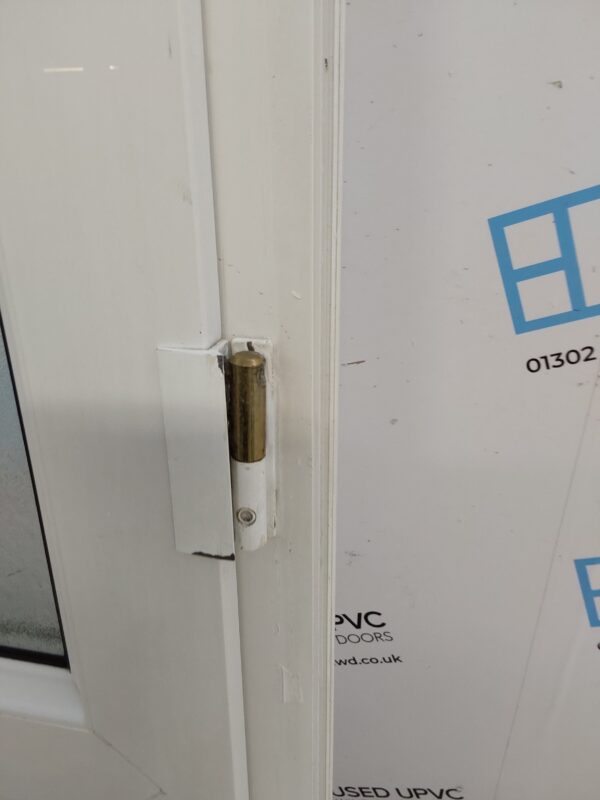 Used White Upvc Back Door 850mm x 2085mm 0014 - Image 6