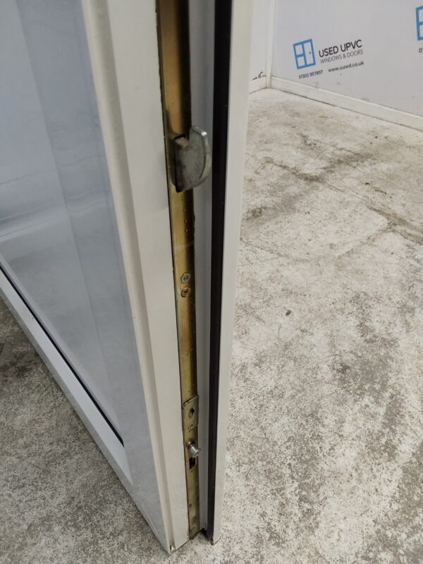 Used White Upvc Back Door 850mm x 2085mm 0014 - Image 9