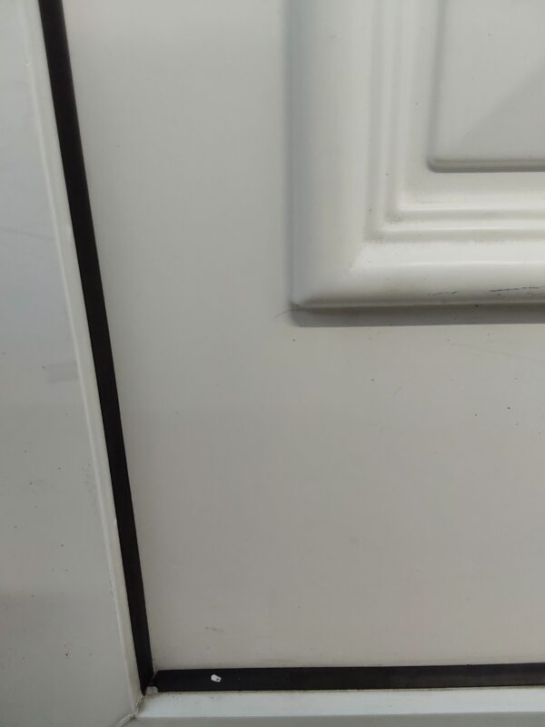 Used White Upvc Back Door 885mm x 2080mm 0713 - Image 8