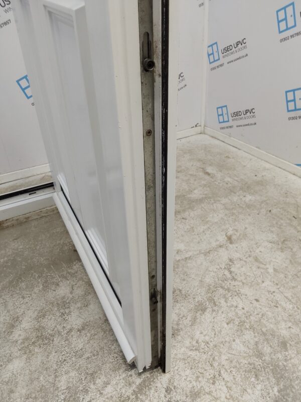 Used White Upvc Back Door 895mm x 2105mm 0690 - Image 6