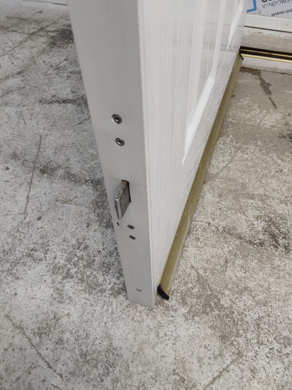 Used White Composite Back Door 975mm x 2130mm (Reduce To 2115mm) 0363 - Image 6