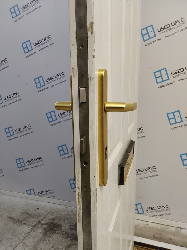 Used White Composite Front Door 900mm x 2040mm 0278 - Image 5