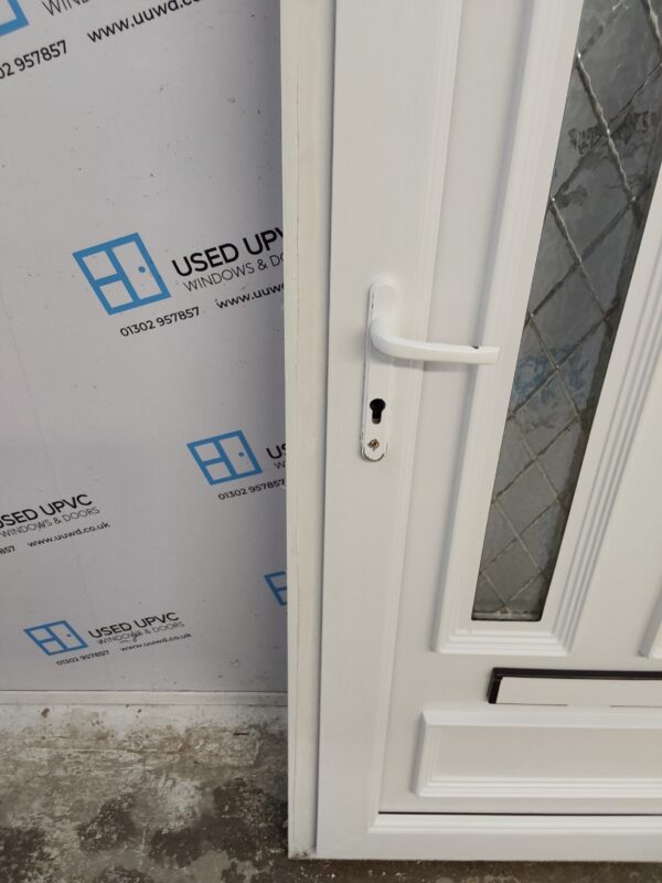 Used White Upvc Front Door 920mm x 2045mm 0014 - Image 12