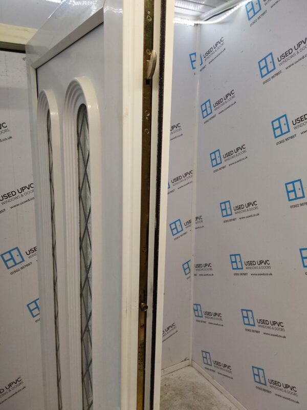 Used White Upvc Front Door 920mm x 2045mm 0014 - Image 4