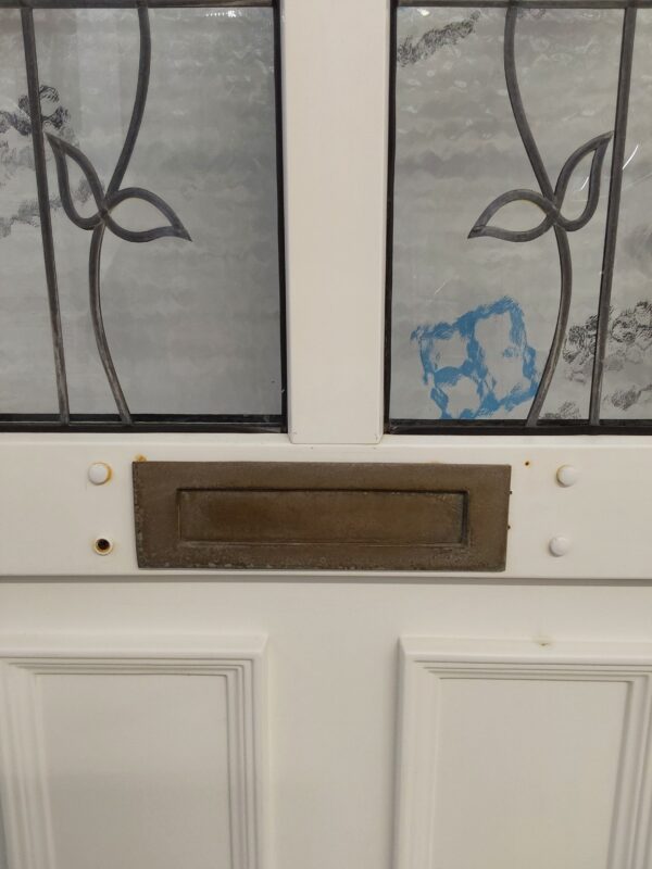 Used White Upvc Front Door 890mm x 2085mm C7D027 - Image 9