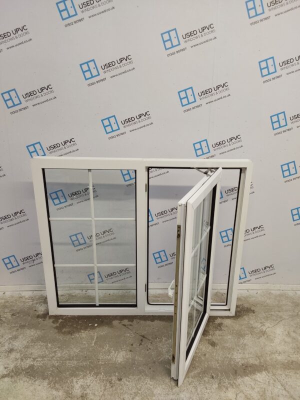 Used White Upvc Window 1210mm x 1040mm LW0099 - Image 2