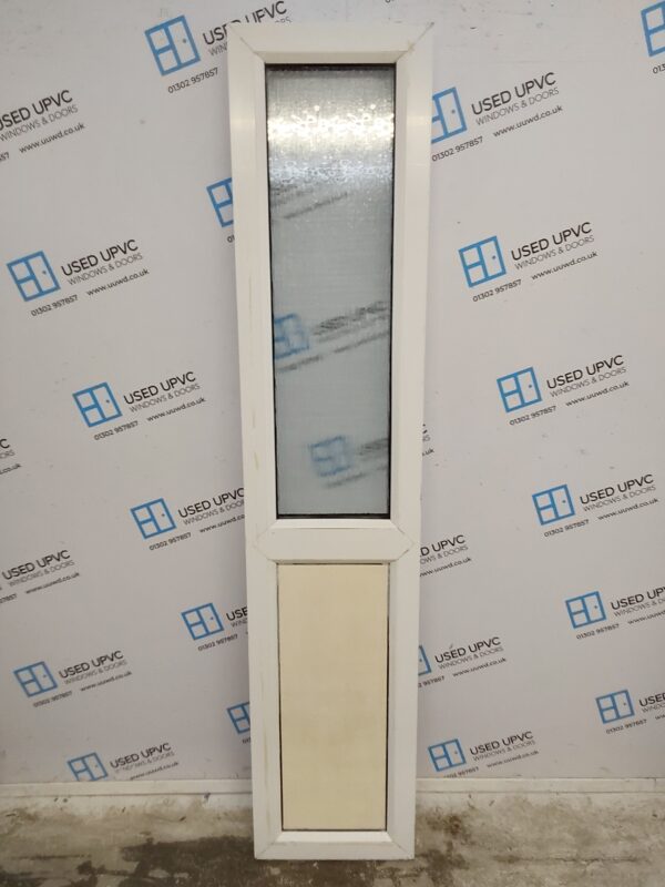 Used White Upvc Side Panel 425mm x 2010mm SC1039 - Image 2