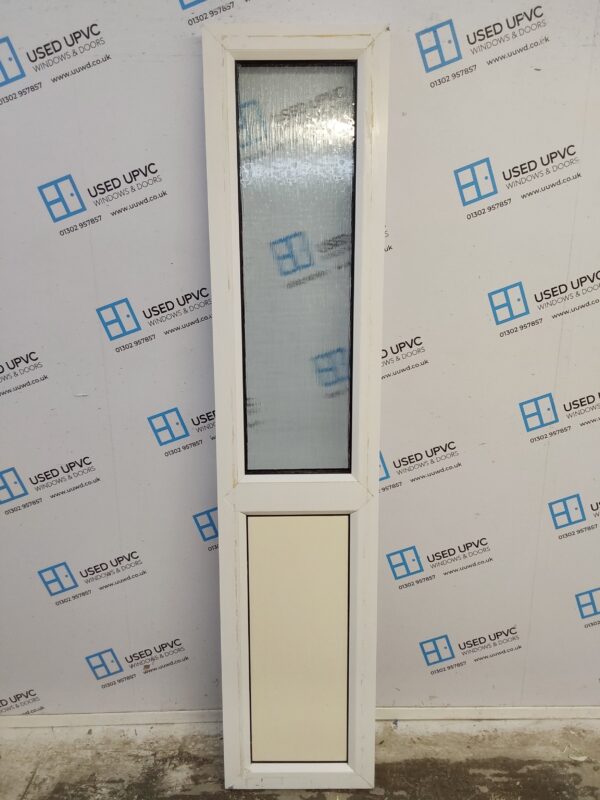 Used White Upvc Side Panel 430mm x 2015mm SC1040 - Image 2