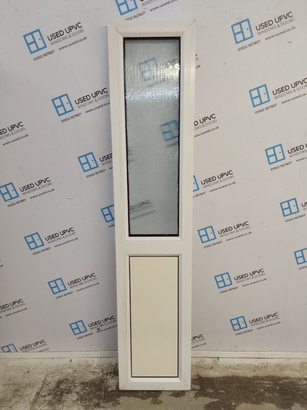 Used White Upvc Side Panel 425mm x 2030mm SC1043 - Image 2