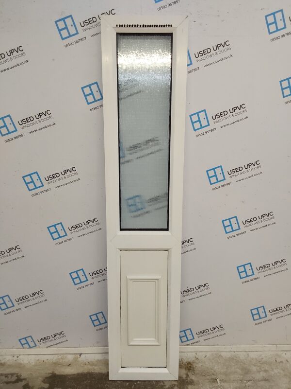 Used White Upvc Side Panel 420mm x 2020mm SC1046 - Image 2