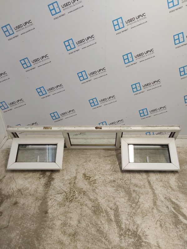 Used White Upvc Window 1770mm x 390mm SC1047 - Image 3