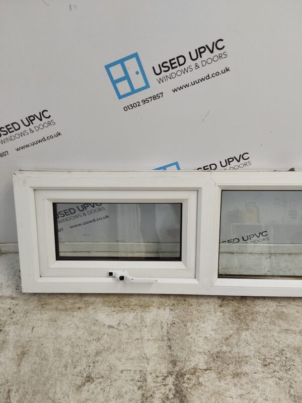 Used White Upvc Window 1770mm x 390mm SC1047 - Image 7