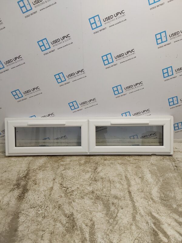 Used White Upvc Window 1810mm x 410mm SC1049