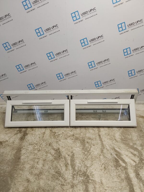 Used White Upvc Window 1810mm x 410mm SC1049 - Image 4